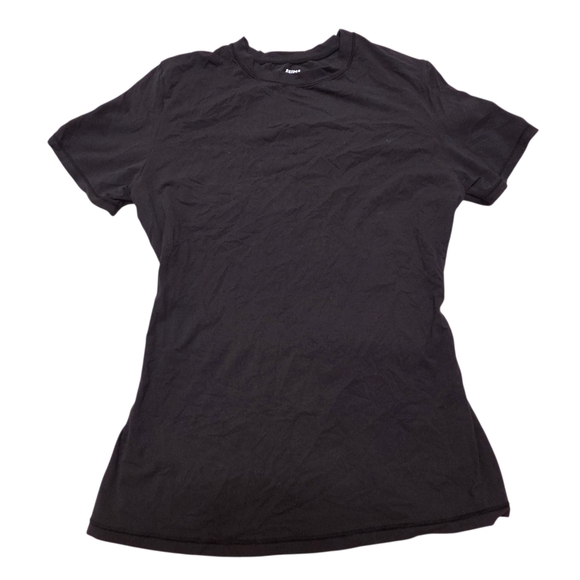 Skims Fits Everybody T Shirt Top Onyx Black Tshirt Size Small NWT - Picture 2 of 6